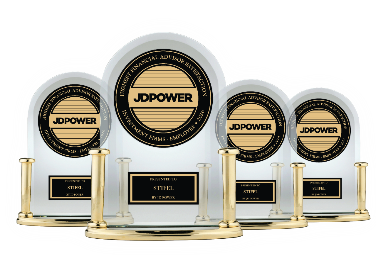 image of two J.D. Power U.S. Financial Advisor Satisfaction awards